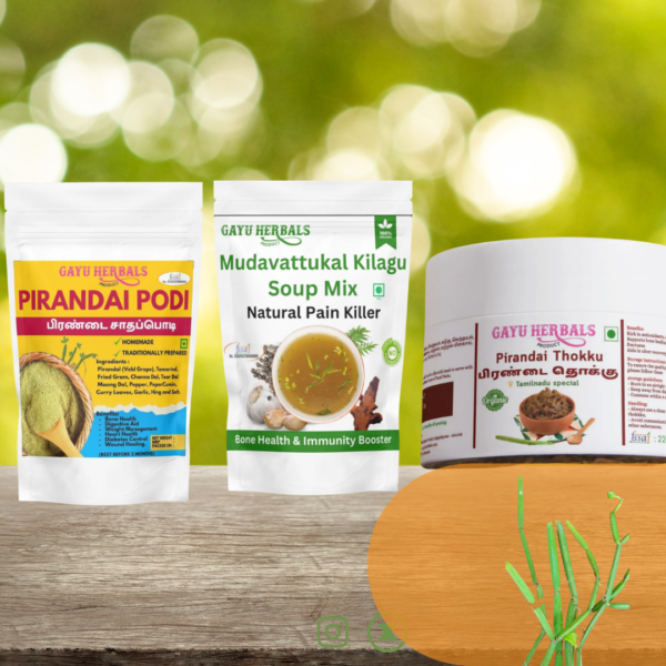 Pirandai & Mudavatukal Kilangu Combo